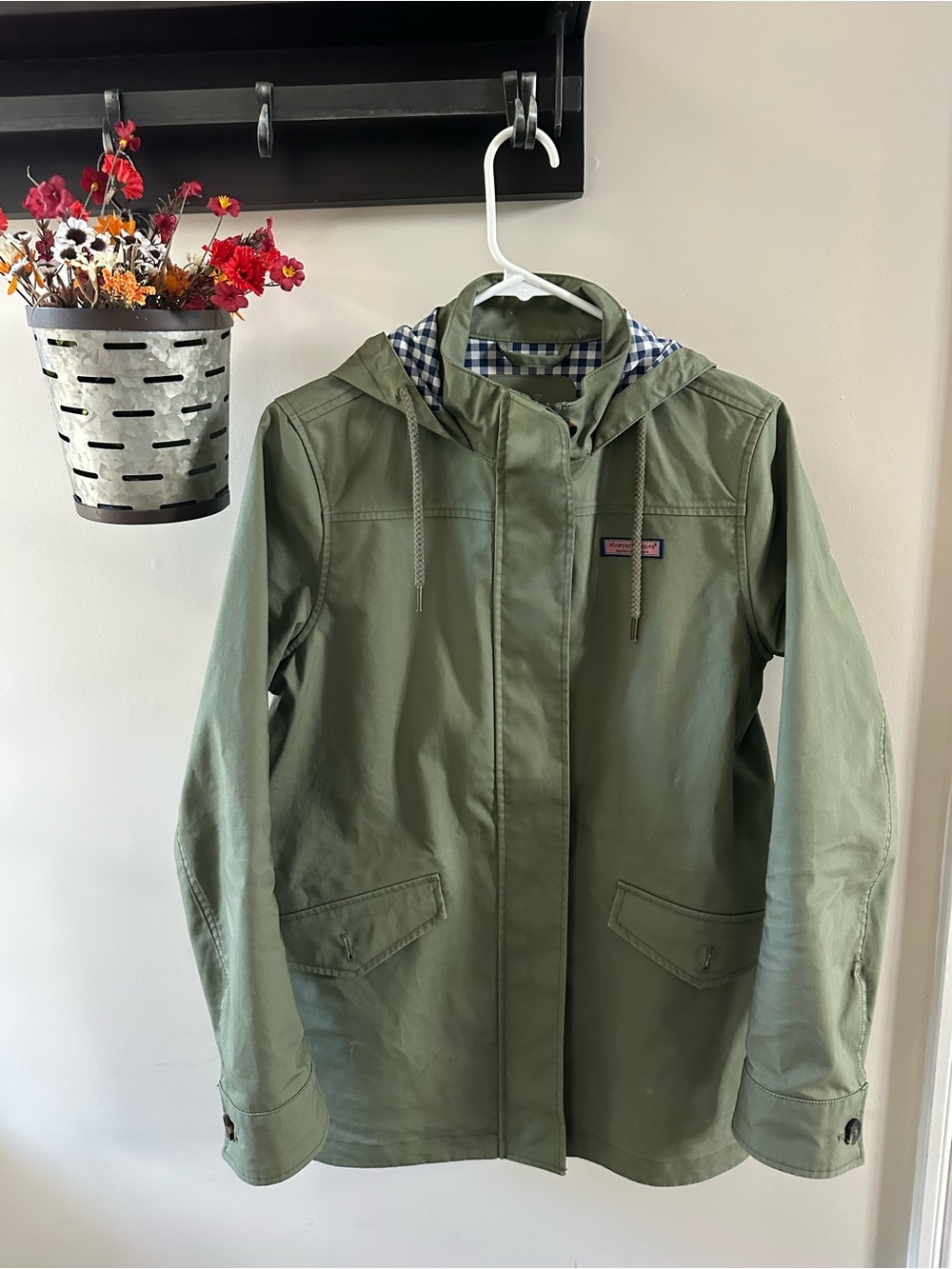 🍎 Vineyard Vines Rain Anorak Jacket